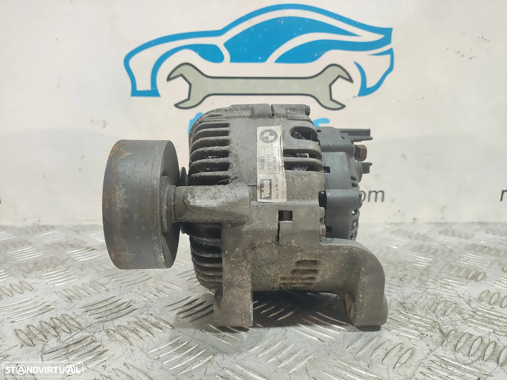 ALTERNADOR ORIGINAL VALEO TG17C048 BMW SERIE 5 E60 530D 3.0D 24V 232CV M57D30 306D3 - 5