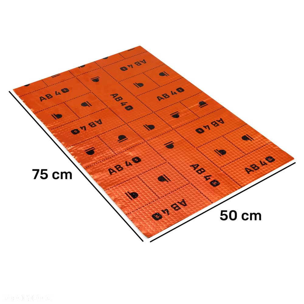 AB-4 Mata Wygłuszająca Alubutyl  4mm - 5