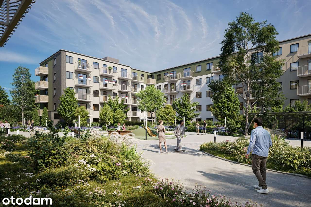 2-pokojowe mieszkanie 37m2 + ogródek Bezpośrednio