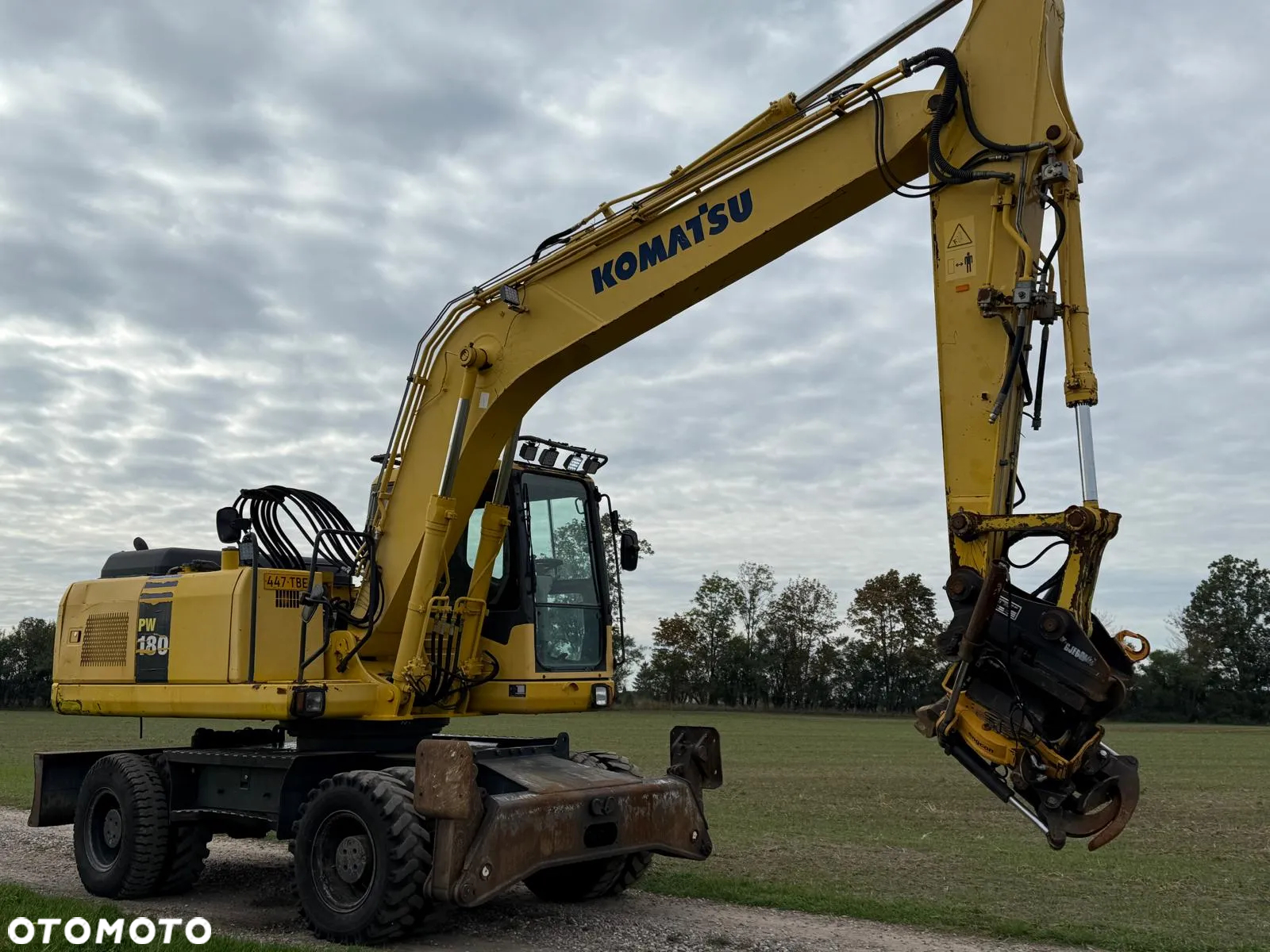 Komatsu Koparka kołowa Komatsu PW180-7K Rok 2006 Oryginał stan W pełni sprawna Gotowa do pracy Klimatyzacja - 2
