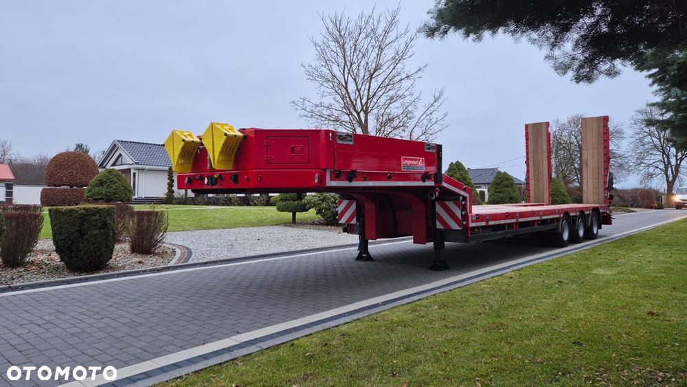 Langendorf NACZEPNA///NISKOPODWOZIOWA/// LANGENDORF///2022///HYDRAULICZNE  NAJAZDY///OŚ SKRĘTNA///OŚ PODNOSZONA///WYŚWIETLACZ OBCIĄŻENIA///WCIĄGARKA/// MAŁO UŻYWANA///STAN BARDZO DOBRY - 2