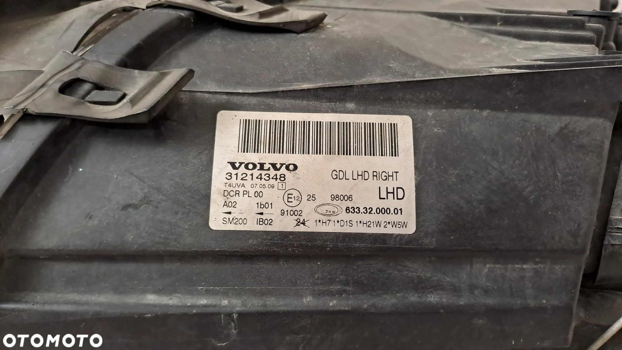 VOLVO S80 II V70 III 07-12 LAMPA LEWA PRZÓD XENON 31214348 EU - 9