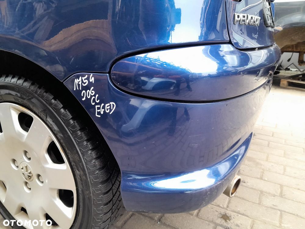 PEUGEOT 206CC ZDERZAK TYLNY TYŁ KOLOR: EGED - 6