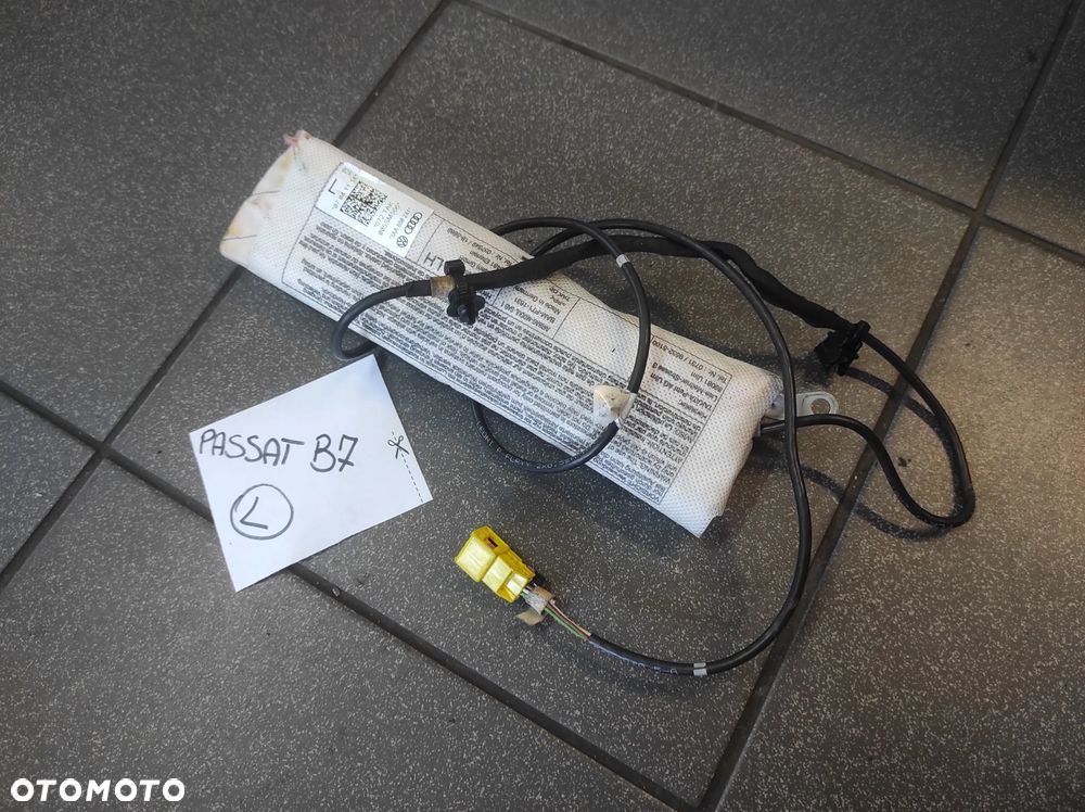 VOLKSWAGEN PASSAT B7 PODUSZKA FOTELA LEWA KIEROWCY 3AA880241 WYSYŁKA !!!!!
