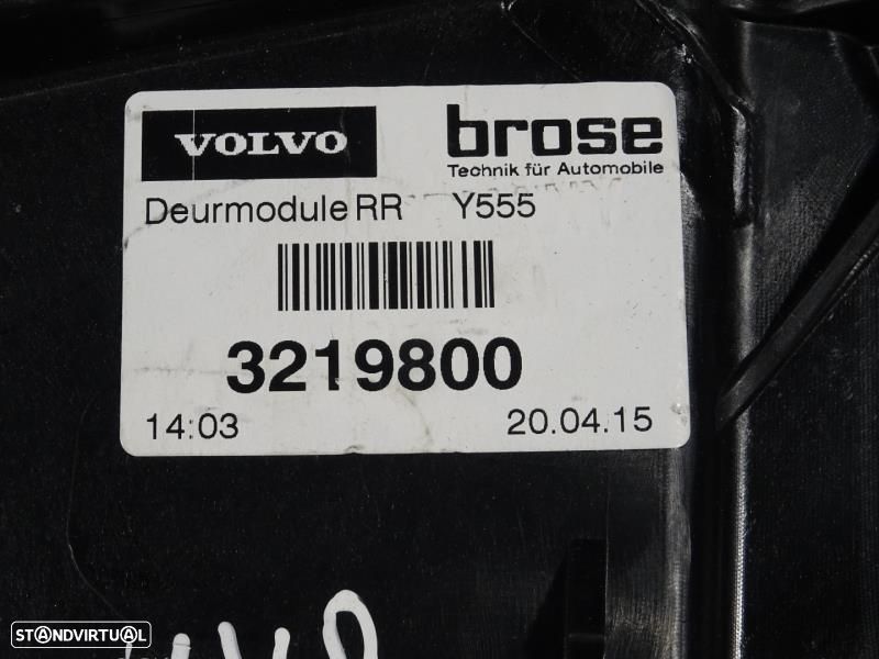 Elevador De Vidro Trás Direito Volvo V40 Hatchback (525, 526)  3127621 - 8