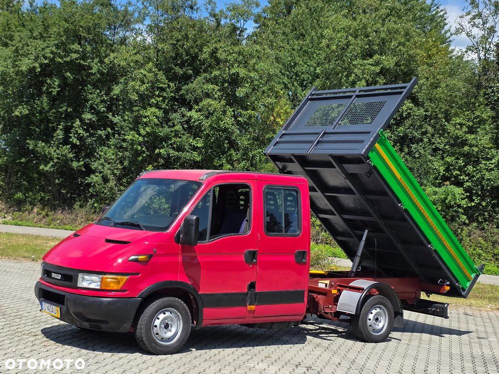 Iveco Daily 35s-12 Doka/Dubel Kabina Wywrotka/Kiper 3-Stronny  ! Przystawka  ! Oryginał  ! Z Włoch  !
