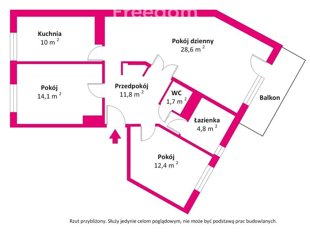 ładne 3 pokojowe do wprowadzenia