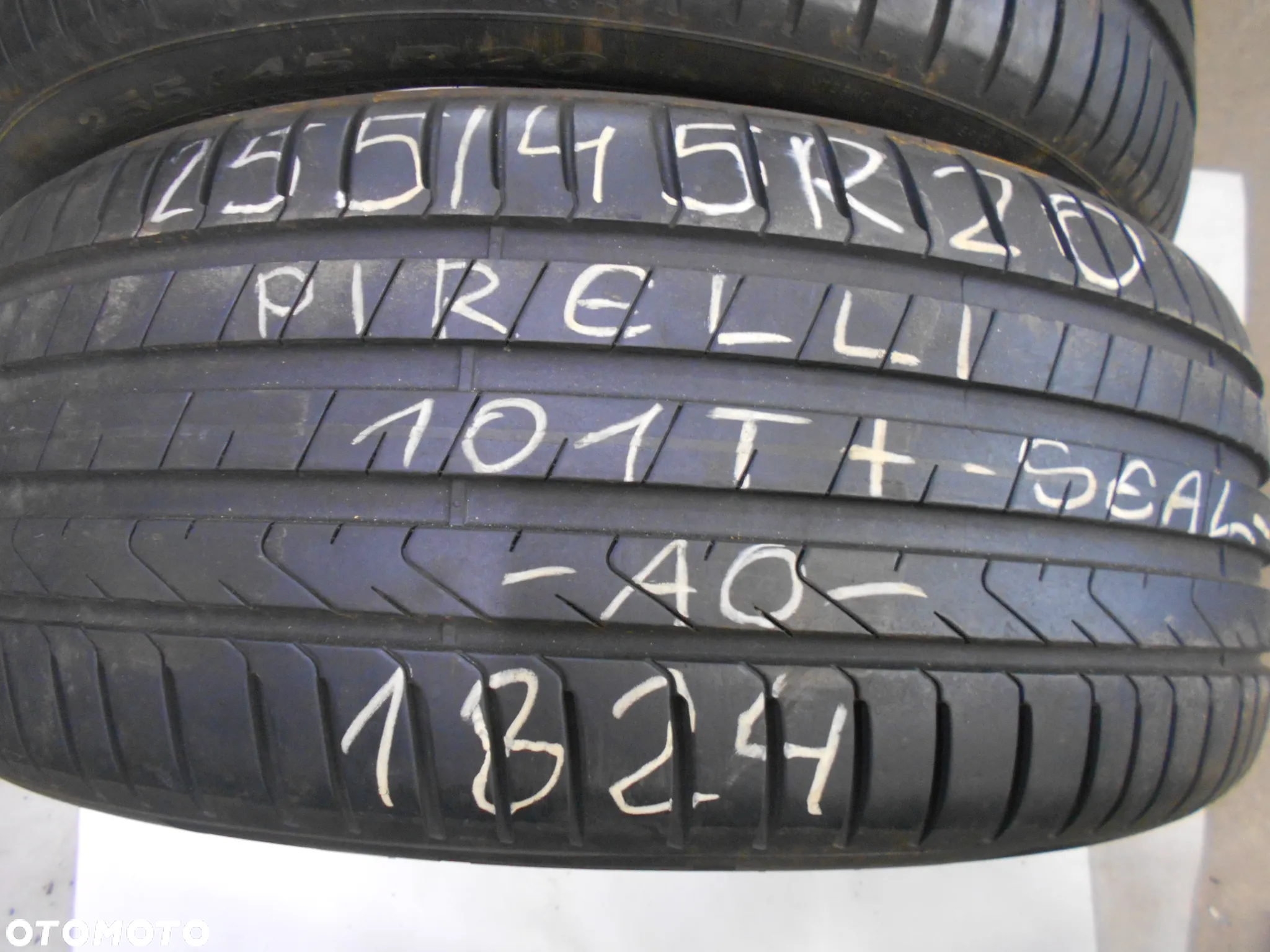 OPONY 255/45R20 PIRELLI SCORPION +AO SEAL DOT 1824 / 3222 7.4MM - 3