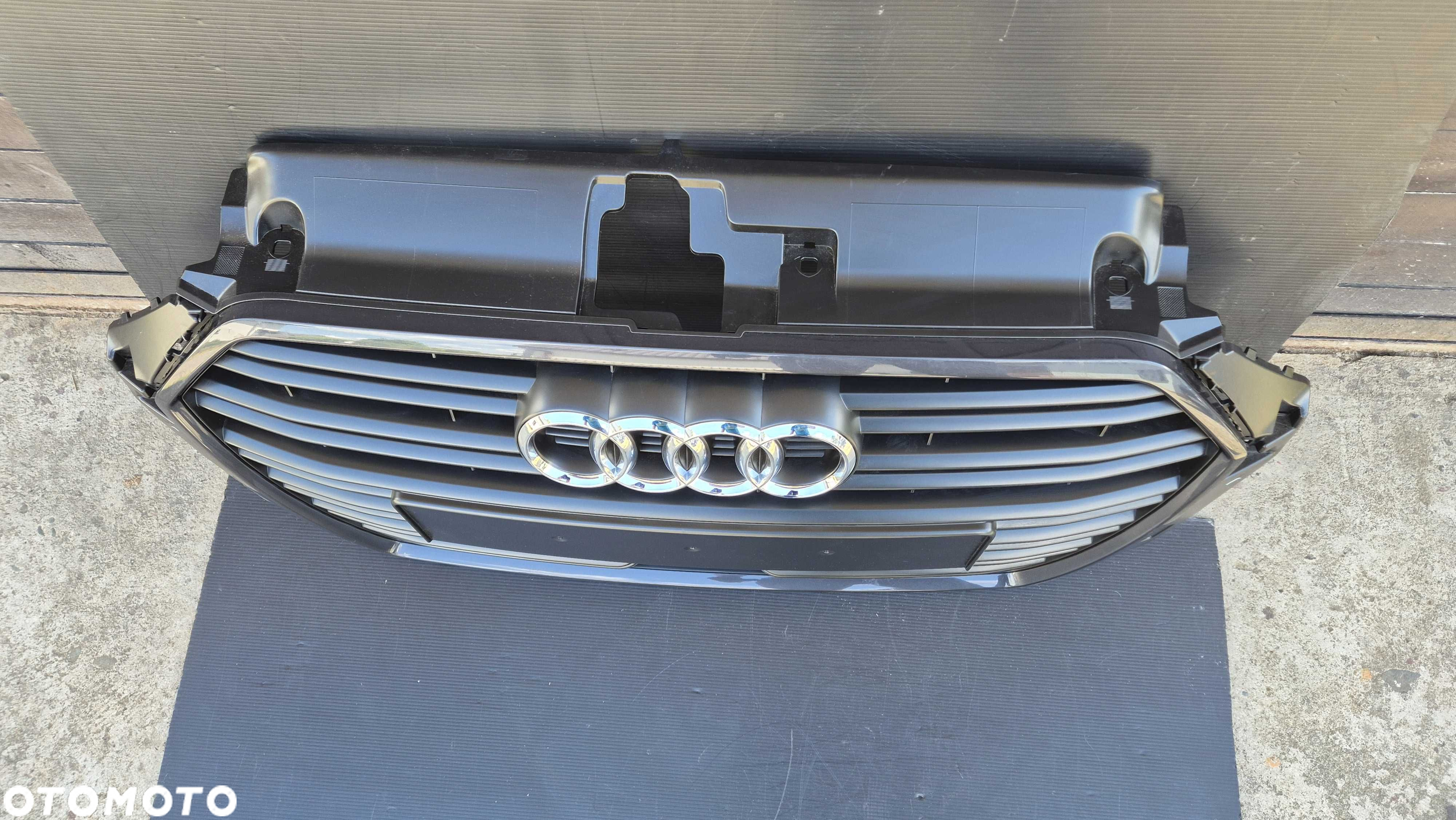 Atrapa chłodnicy GRILL Audi A3 8V LIFT 16-20 RADAR ACC OE 8V3 NOWA !!! - 5