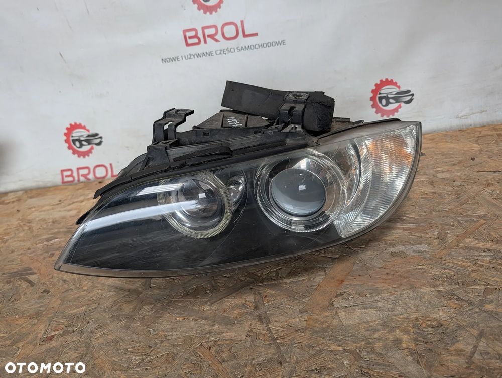 XENON LEWY PRAWY LAMPA BMW E92 E93  UK - 5