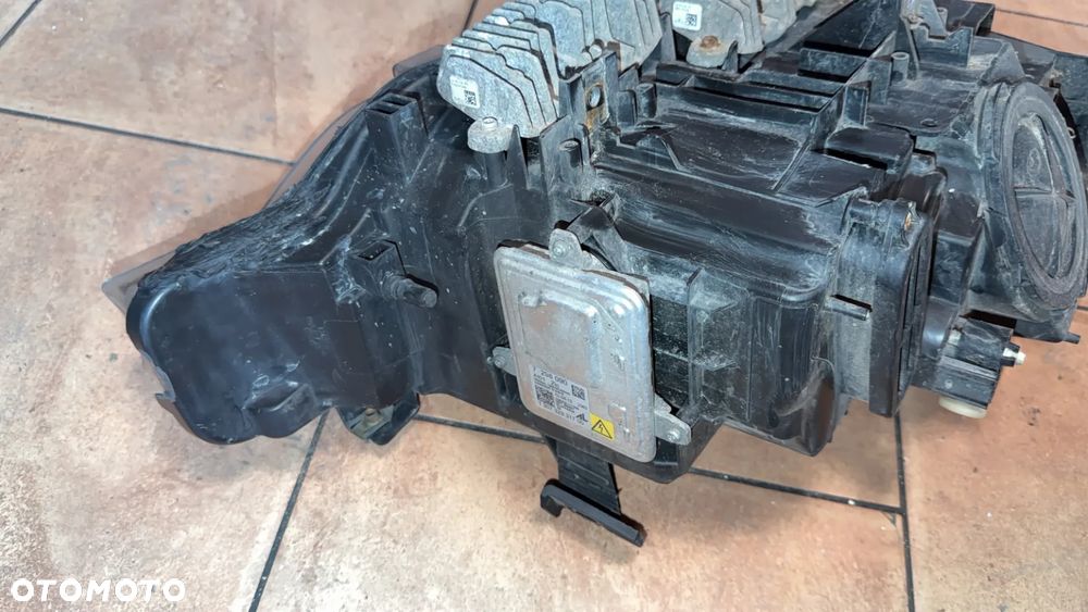 LAMPA BMW F30 F31 BI XENON NIESKRĘTNY LEWA KPL SCHODZI LAKIER BEZBARWNY 7259525 - 5