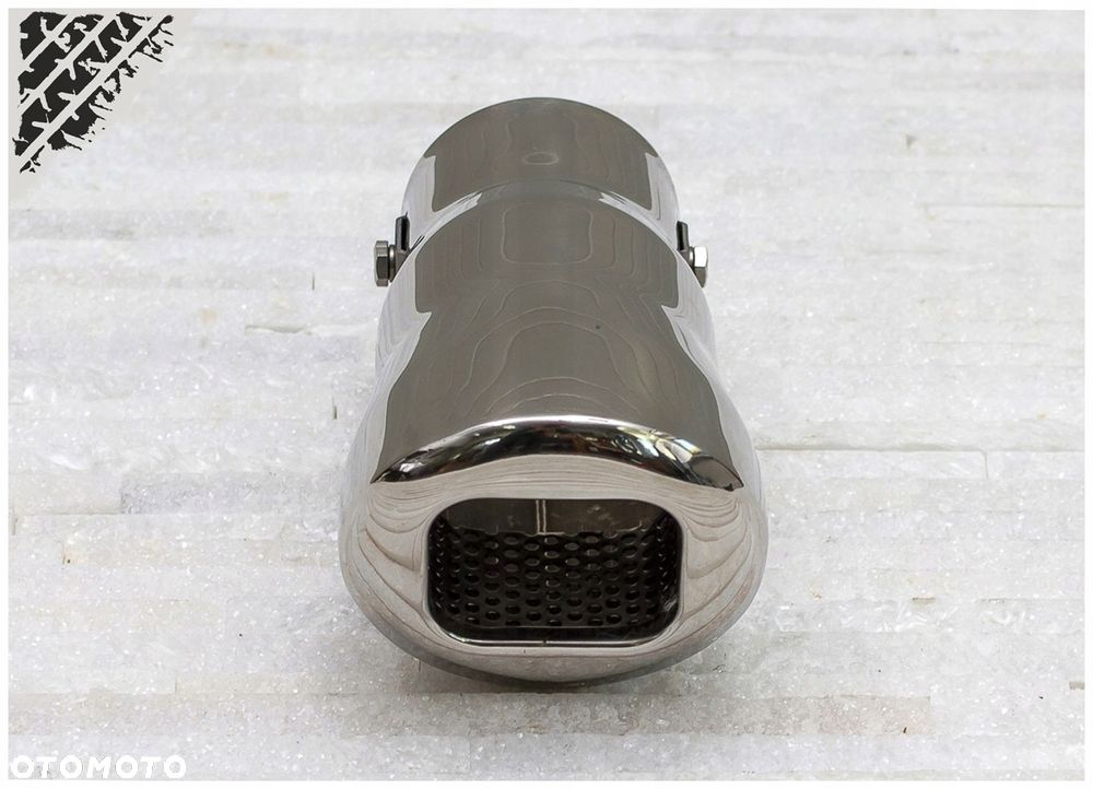 końcówka wydechu nierdzewka otwór montażowy 35-62 - 8