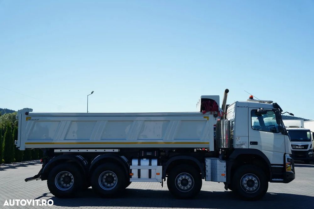 Volvo FMX 450 / 8X4 / BASCULATOR 2 LATE / HYDRODOLT / MEILLER KIPPER / I-SHIFT / IMPORTAT - 16