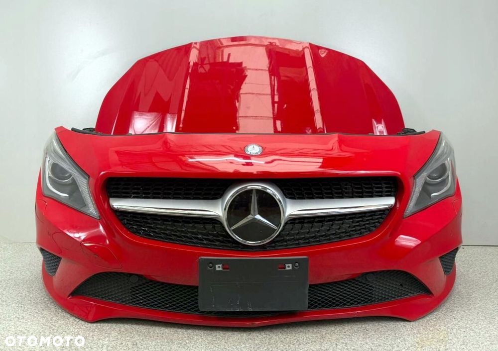 MERCEDES CLA W117 117 PRZÓD ZDERZAK PAS LAMPY BI XENON MASKA PAS CHŁODNICE - 1