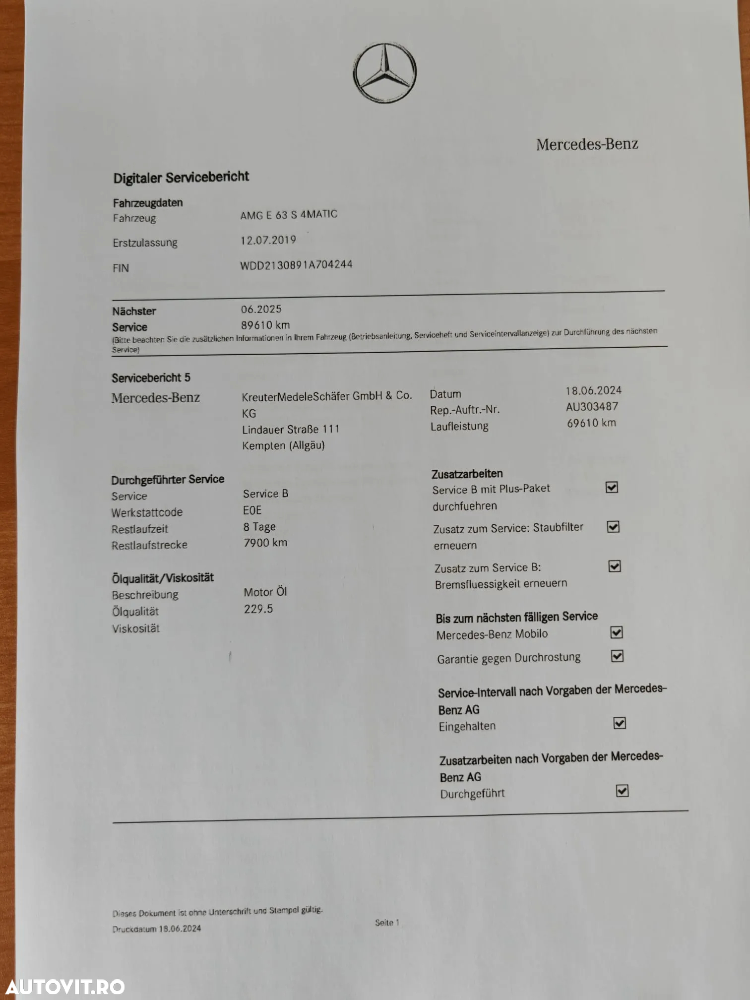 Mercedes-Benz E AMG 63 S 4Matic+ T AMG Speedshift MCT-9G - 12