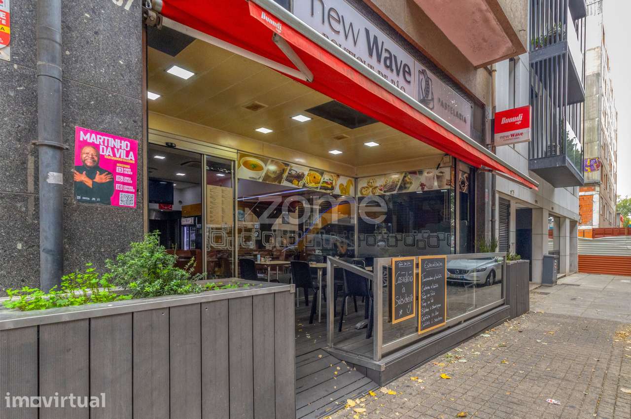 Café & Snack Bar para Trespasse em Matosinhos Sul - Grande imagem: 4/26