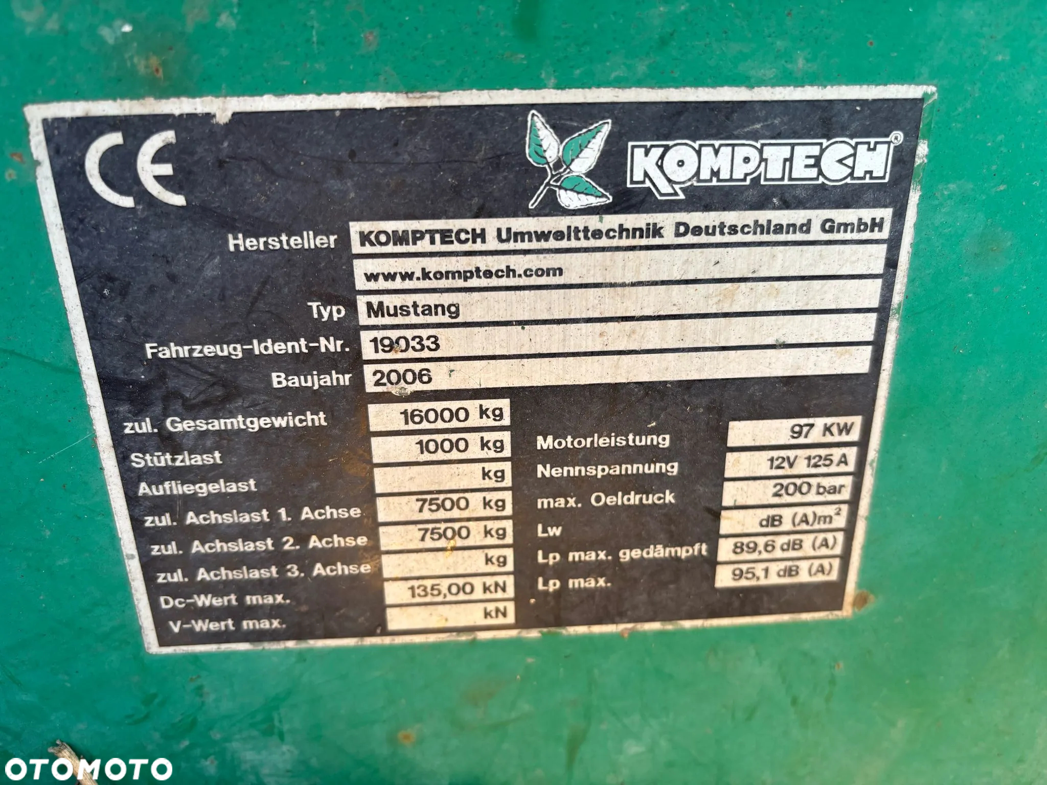 Inny Komptech Mustang Przesiewacz Bębnowy, 2006rok - 14