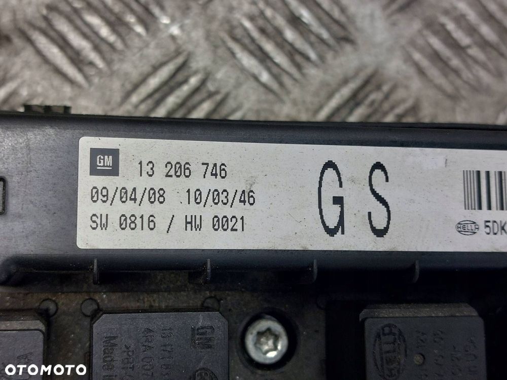 ZESTAW STARTOWY OPEL ZAFIRA B 1.9 CDTI 55566279 0281014452 13276153KE - 5