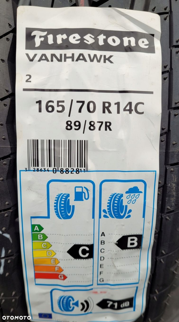 4x Firestone VanHawk 2 165/70R14C 89/87R L755A - 5