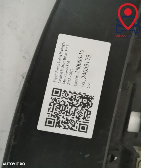 Suport Eleron Haion Portbagaj Original In Stare Buna One S Mini  Coope - 7
