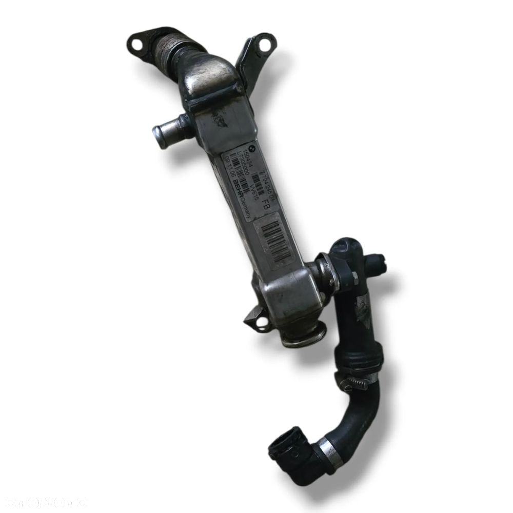 BMW E60 E61 E65 E70 E83 E90 m57 3.0 D CHŁODNICZKA SPALIN EGR TERMOSTAT 7794245 - 1