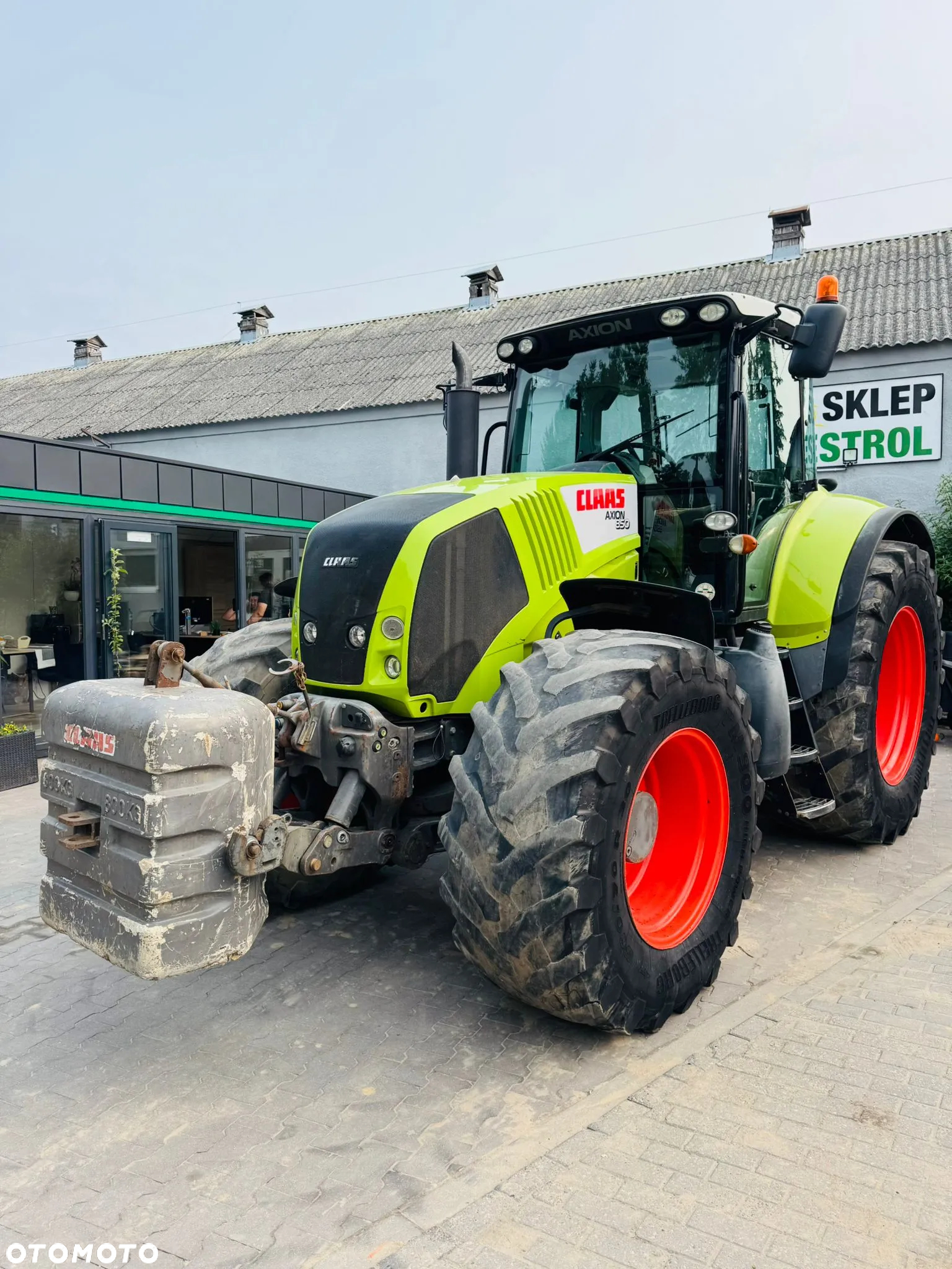 Claas Axion 850 CEBIS - 4
