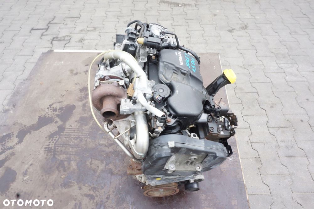 SILNIK NISSAN JUKE F15 1.5 DCI K9K 636 K9K636 83 TYŚ KM KOMPLETNY - 3