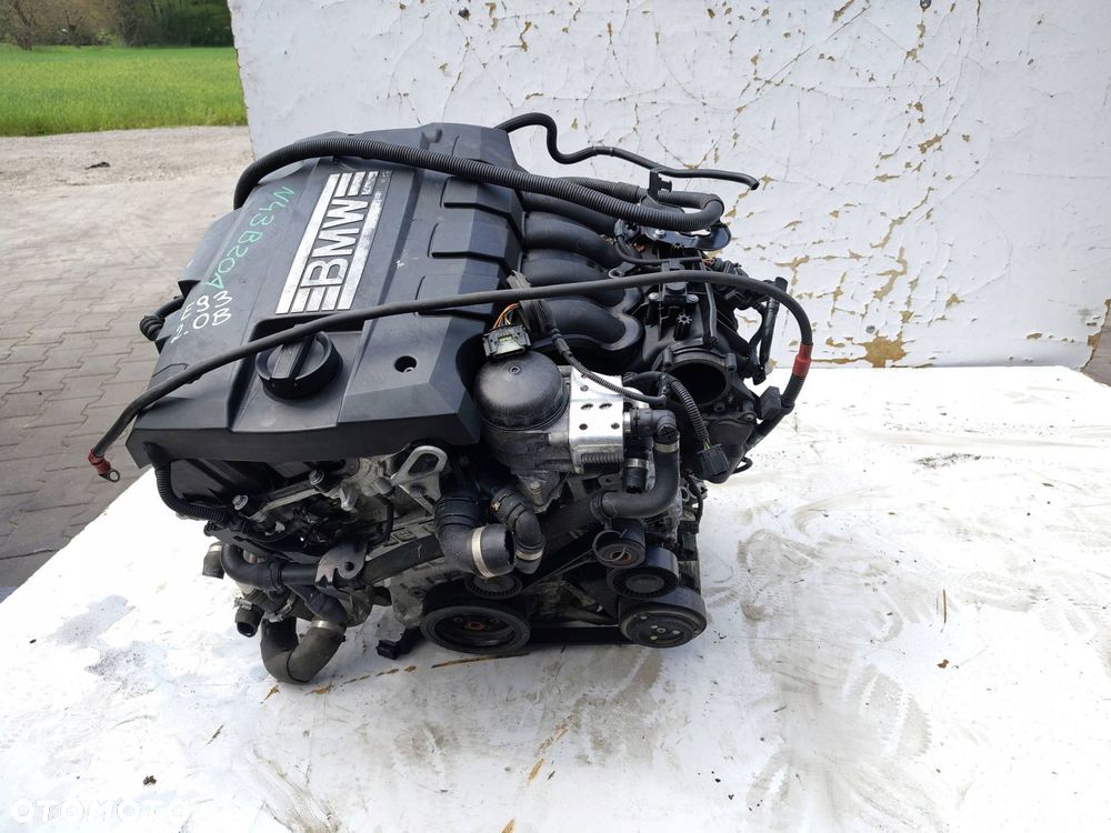 SILNIK KOMPLETNY N43B20A BMW 3 E93 2.0B 320I 86 TYŚ KM - 9
