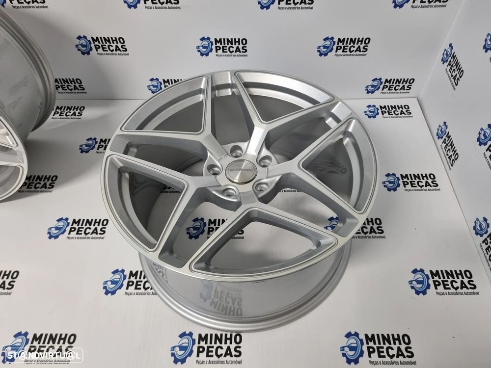 Jantes Veemann (VC650) em 20 (5x120) Silver Machined - 8