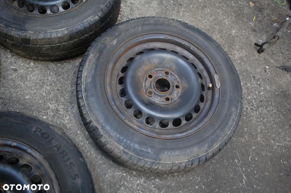 FELGI STALOWE + OPONY LETNIE 185/65R15 5X112 ET33 8E0601027E SKODA OCTAVIA II AUDI A4 SEAT VW - 10