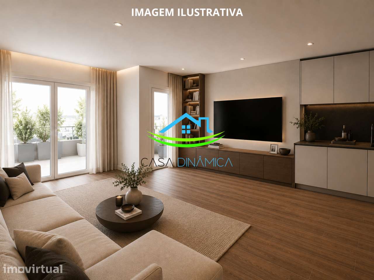 Apartamento T3 Novo com Garagem – São Pedro, Figueira da Foz - Grande imagem: 3/35