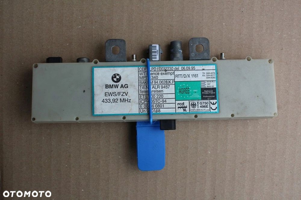 Wzmacniacz anteny moduł BMW 5 model e39 8368879 (1243) - 1