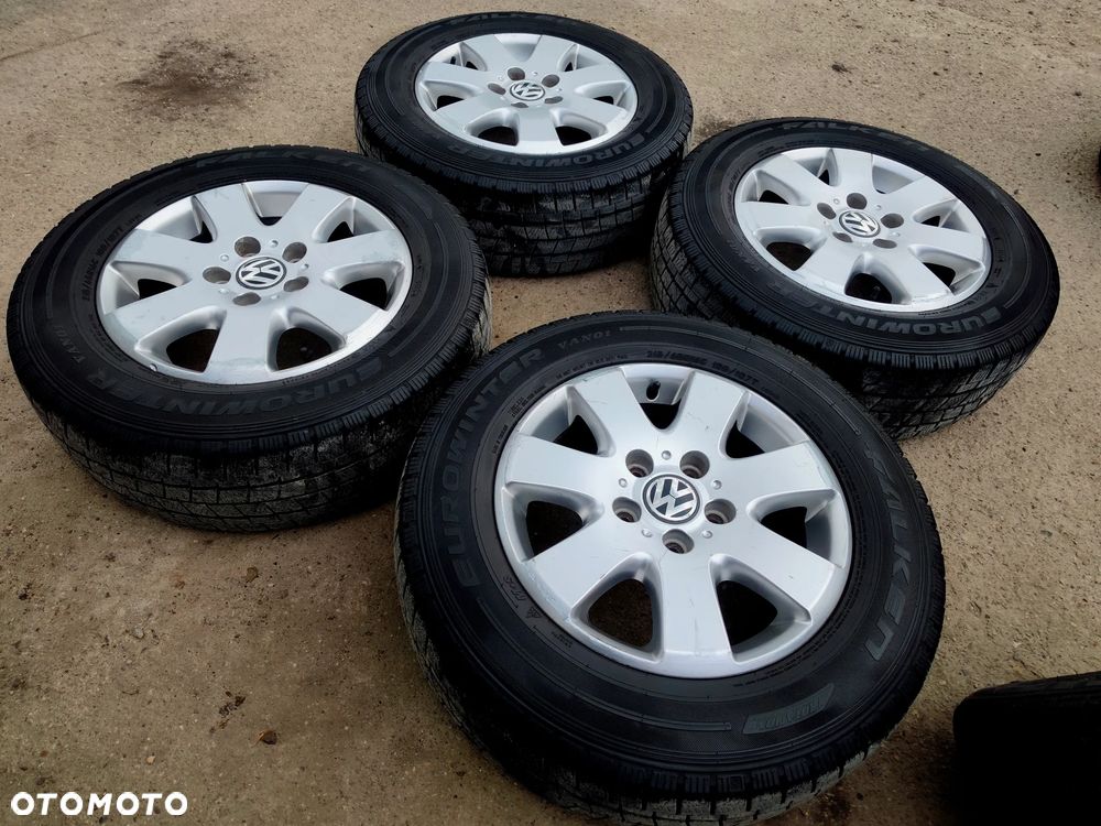5x120 Felgi Aluminiowe Alufelgi Oryginalne 16 C 16C Koła Zimowe Zima VW T5 T6 Transporter Caravelle Legnica ALU-RAD 215/65 7,5mm - 3