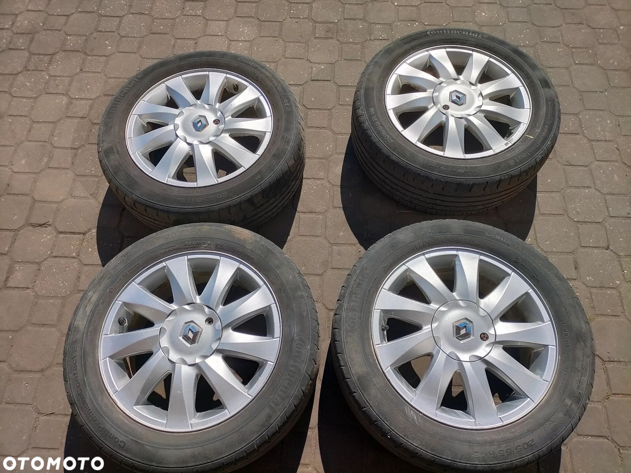 Alufelgi Felga felgi aluminiowe komplet Renault 5x108 '16 - 1
