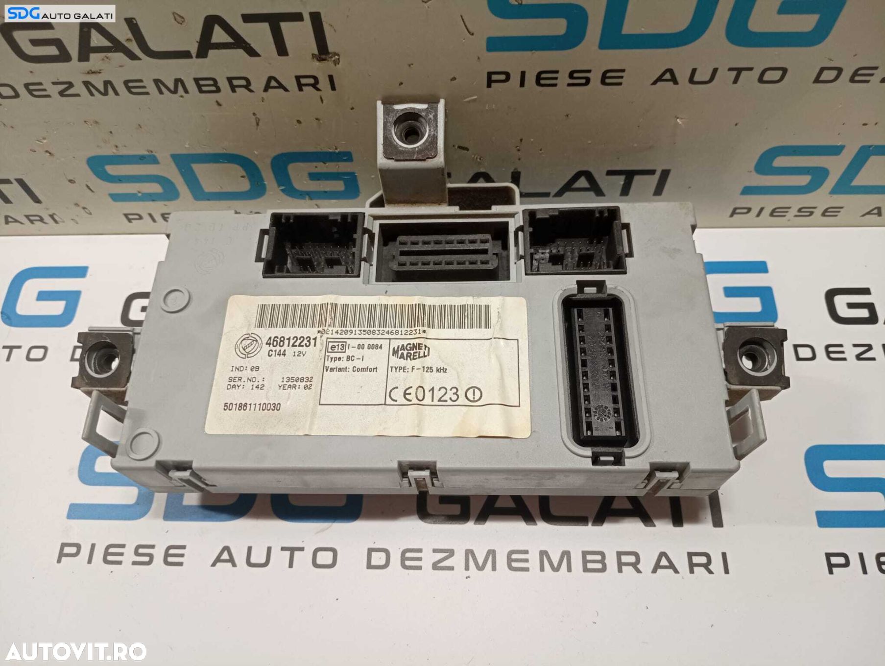 Modul Imobilizator Fiat Punto 1.2 B 1999 - 2012 Cod 46812231 [M5892] - 1