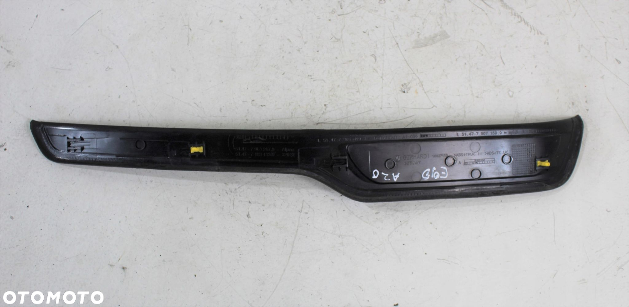 LISTWY PROGOWE WEWNĘTRZNE BMW E90 E91 M PAKIET - 5