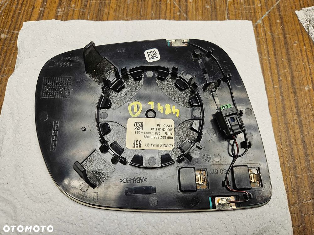 Szkło Lusterko Wkład Wkłady 8R0857535 F 8R0857536 M Fotochrom Lewy Prawy AUDI Q5 Q7 Podgrzewane Oryginalne 2013r - 21