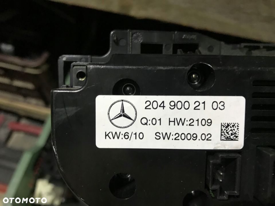 MERCEDES cls 218 panel klimatyzacji A 2049002103 - 2