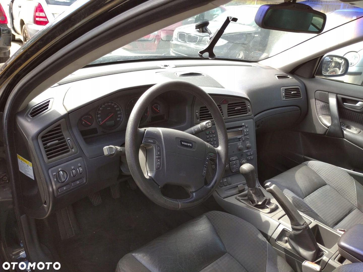VOLVO V70 2 II 00- S60 I DRZWI LEWE PRZÓD PRZEDNIE CZARNE 019-26 - 9