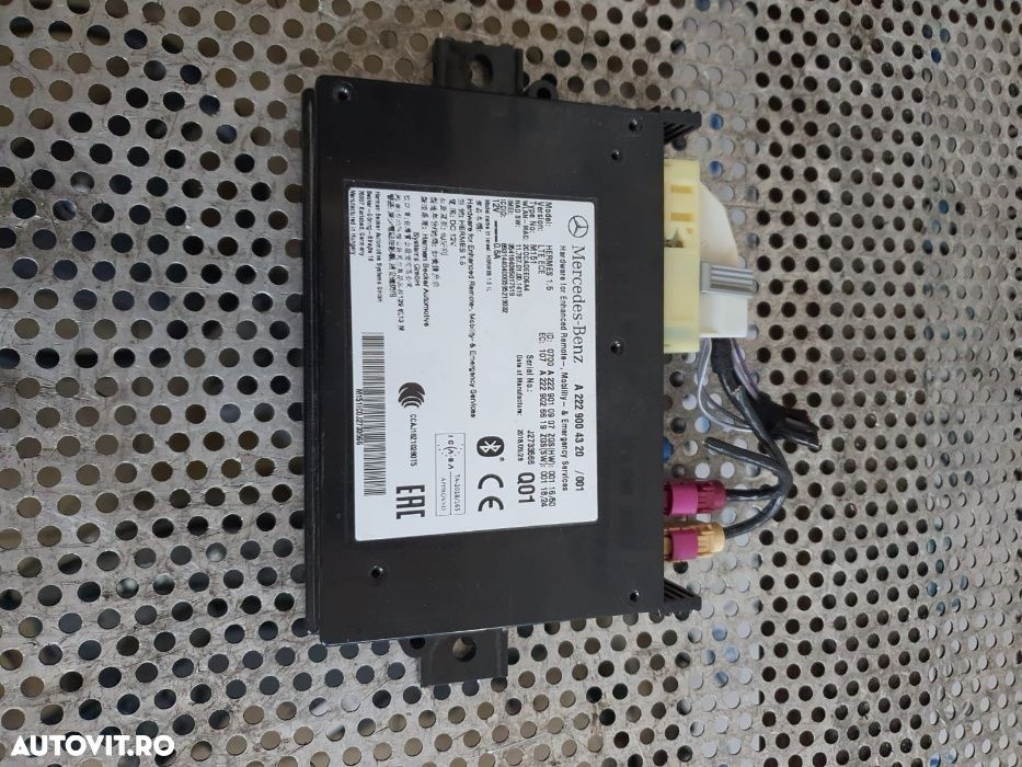 Modul Telematic TCM Mercedes E S Class W213 W238 W222 - 1