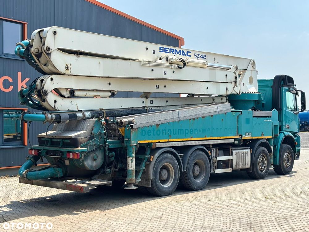 Mercedes-Benz MB AROCS 3742 8x4 EURO6 POMPA DO BETONU SERMAC 5Z42 - 4