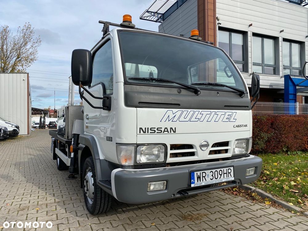 Nissan CABSTAR 3,0D PODNOŚNIK KOSZOWY MULTITEL MX200 20M WYS. ROBOCZA - 4