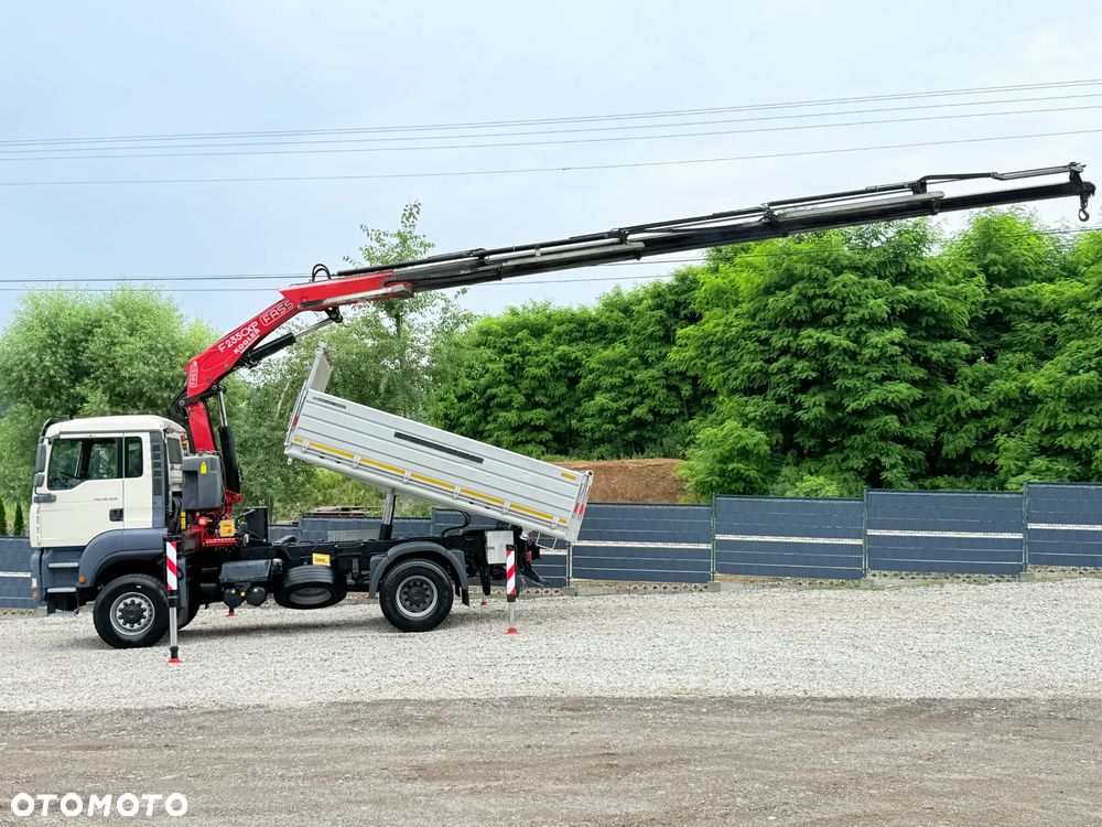 MAN * MAN TGA 18-350 * 4x4 * HDS Fassi 235 CXP * Kiper Wywrotka * Sprowadzony* Bardzo Dobry Stan * - 19