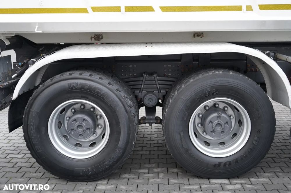 Scania P 410 / 6x4 / BASCULĂ DUBLU / HYDRODOLTA / BOARDMATIC / AUTOMATĂ / EURO 6 - 28