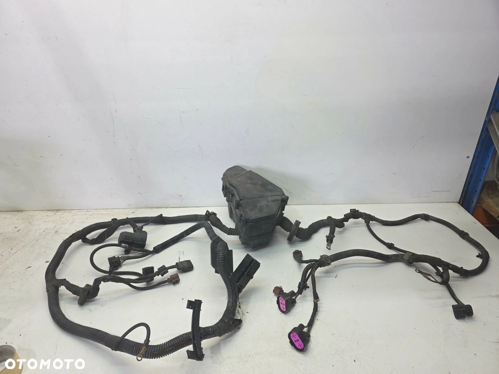 WIĄZKA INSTALACJA SILNIKA AUDI Q7 4L 4.2 TDI BTR 4L0971610AD 4L2971072L - 1