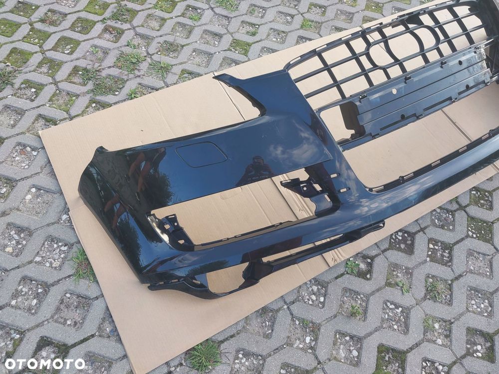 zderzak przód audi q7 4l spryski oryginał - 2