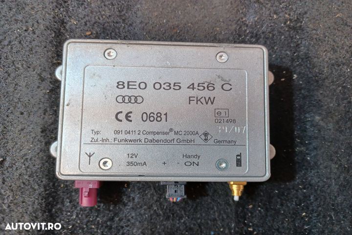 Amplificator antena radio 8E0035456C 8E0035456C Audi A4 B7 [2004 - 20 - 3