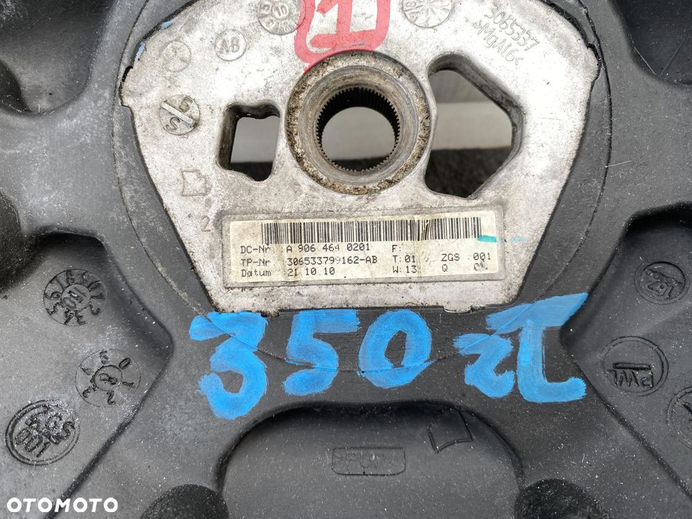 SPRINTER 906 VW CRAFTER 06- KIEROWNICA OBSZYTA SKRÓRĄ A9064640201 - 6