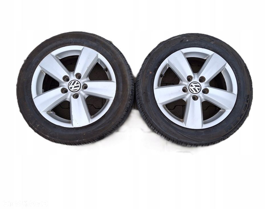 vw caddy 2k touran 1t 10-15r opona felga koło 205/55/16 - 1