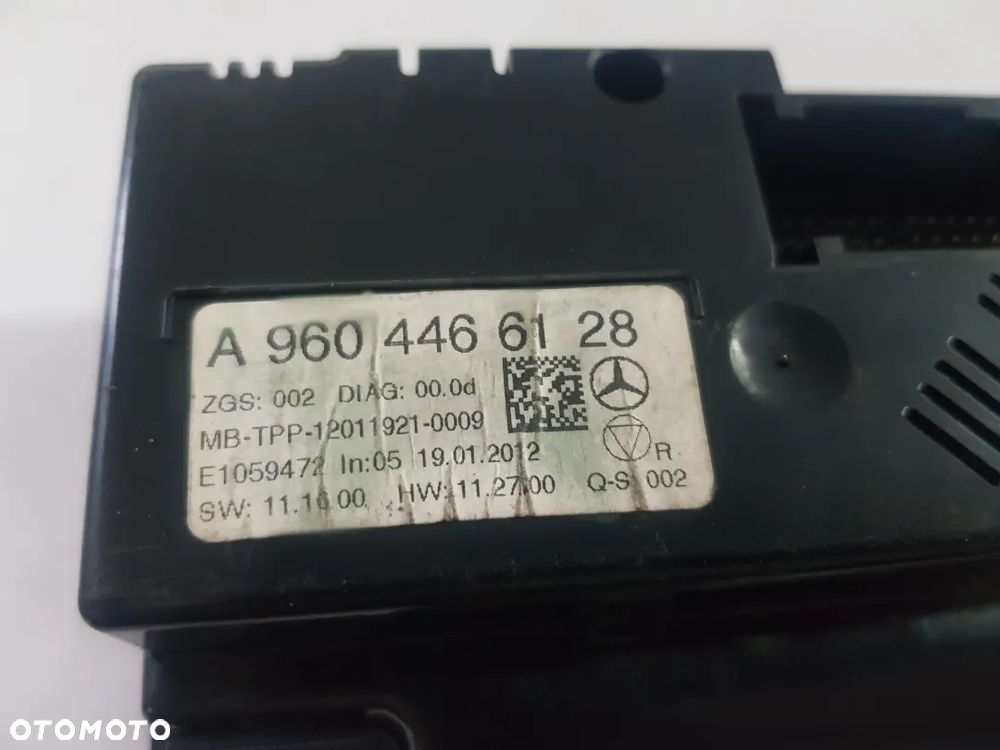 PANEL NAWIEWU KLIMY MERCEDES ACTROS MP4 EURO 5 6 A9604467928 - 3